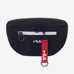 Fila Linear Logo Ratering Hip Color - Naisten Muut Pussit - Mustat | FI-60944